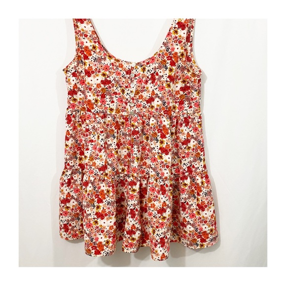 Urban Outfitters Cindy Floral Tiered Romper - Picture 6 of 12